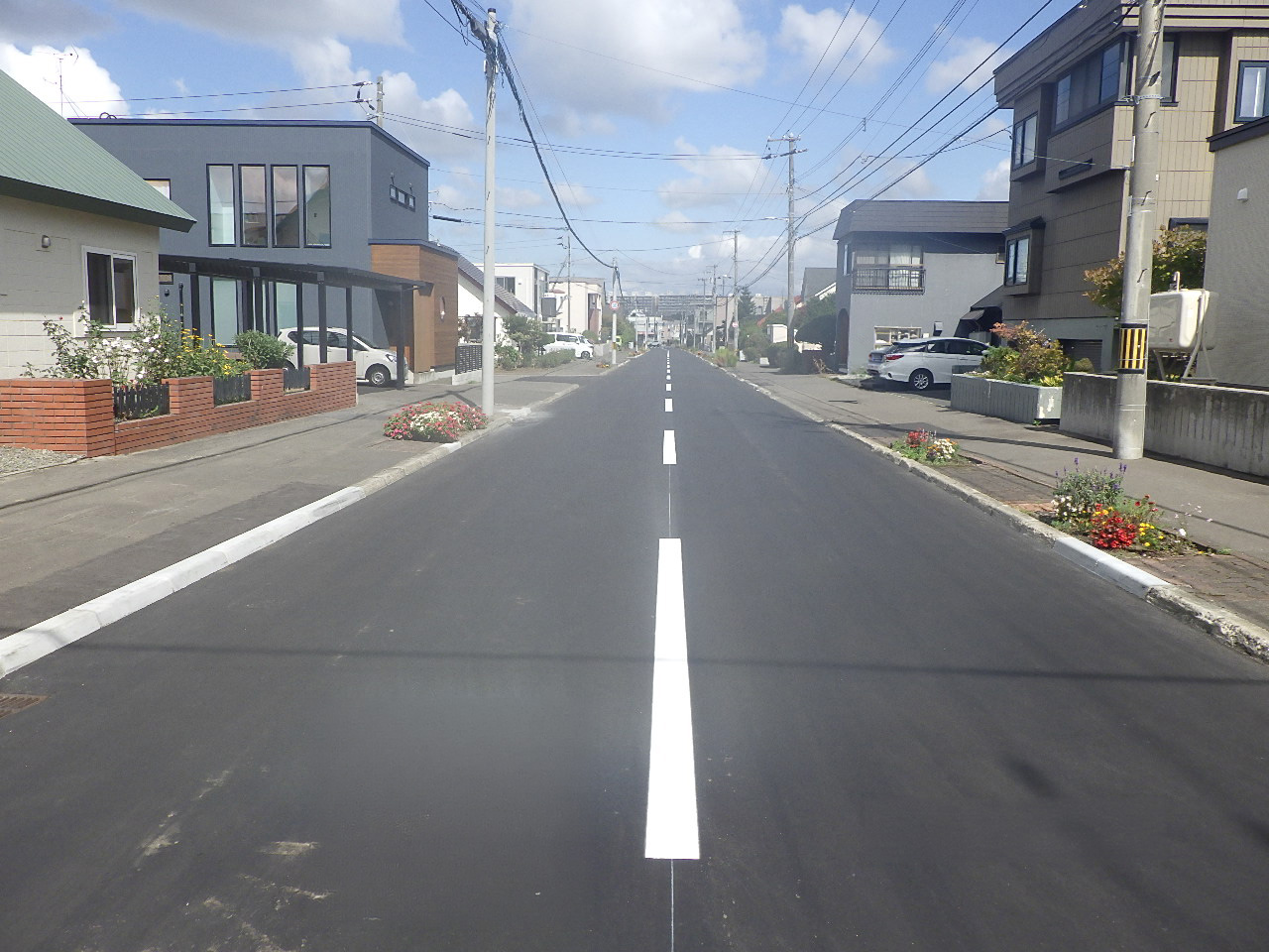 令和6年度　北住公北野南北線（白石連絡線～北住公北野南線間）　舗装路面改良工事